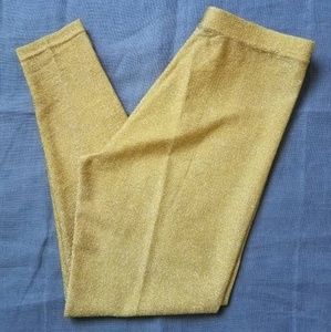 Vintage 1990's deadstock Tripp NYC Gold Glitter 